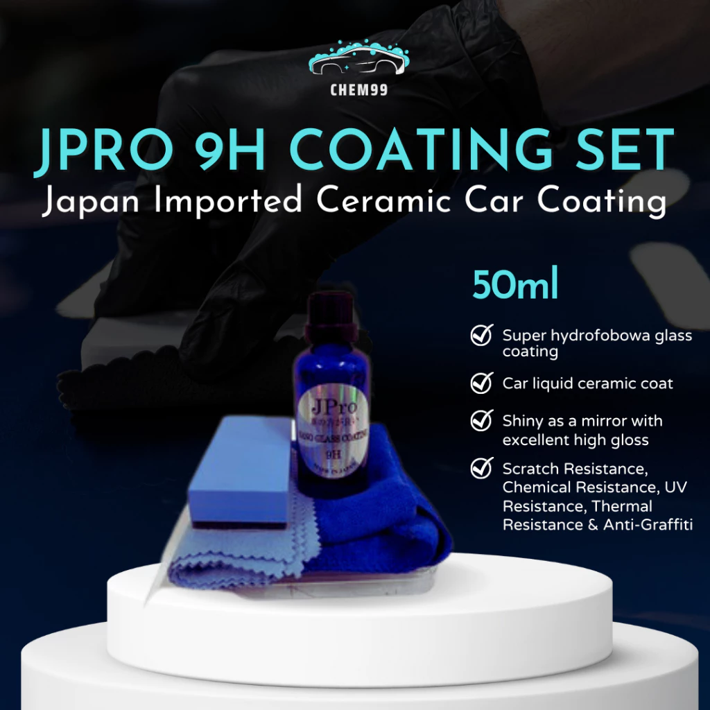JPRO9H Car Ceramic Coating DIY Malaysia Guide for Durable Protection and Shine