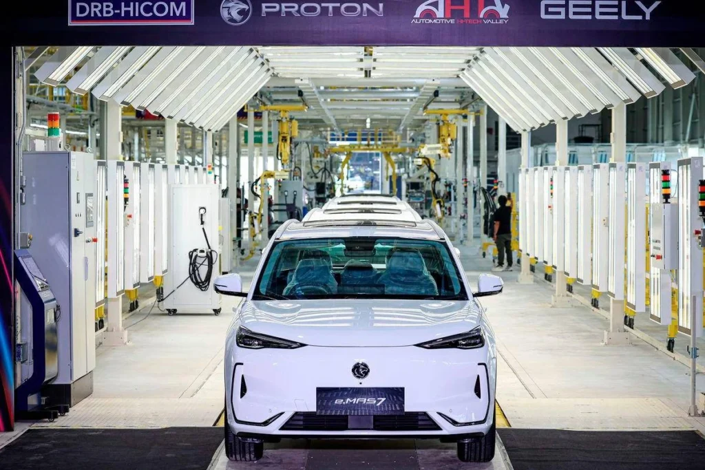 Proton EV Factory launch in Tanjong Malim