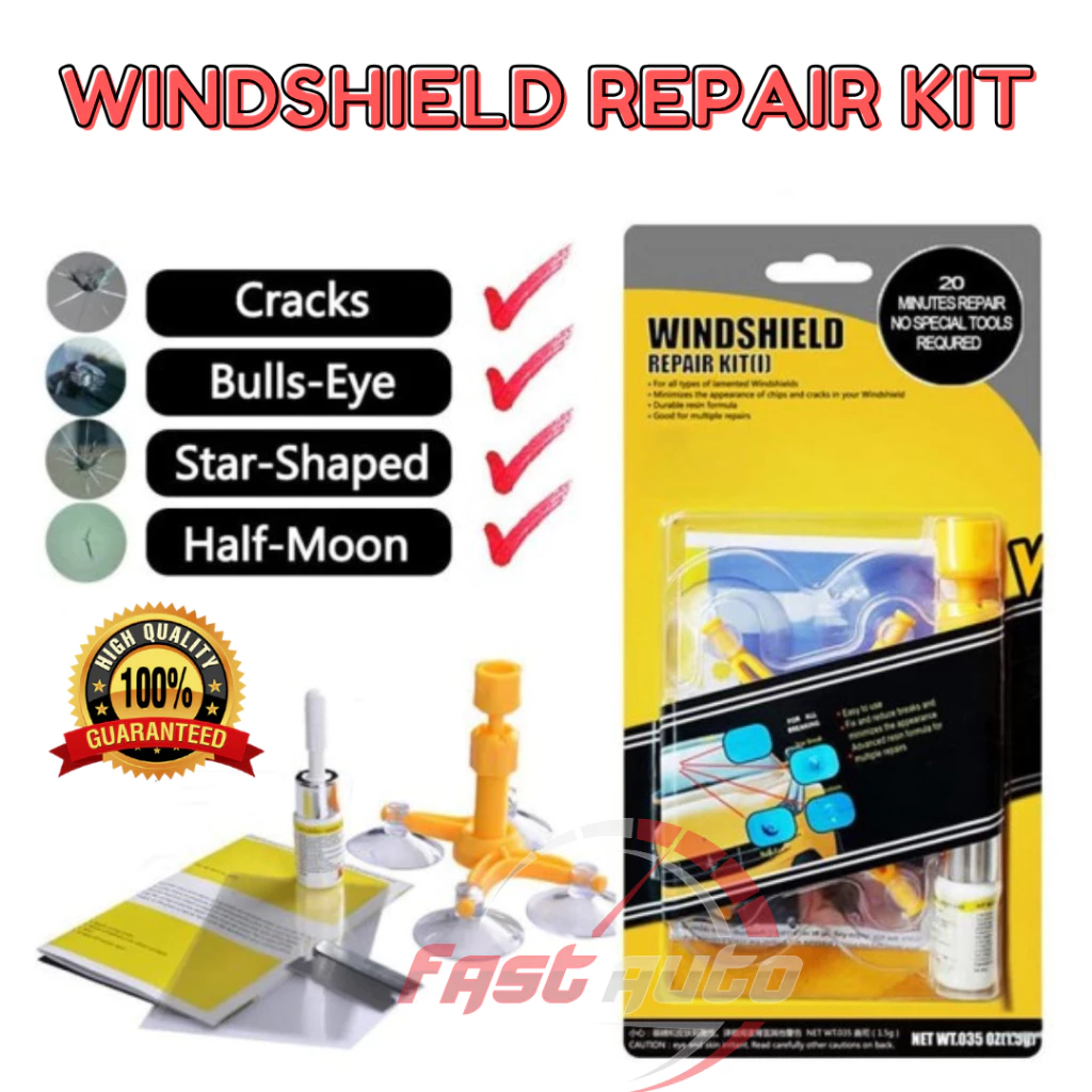 Shopee Generic Windscreen Repair Kit
